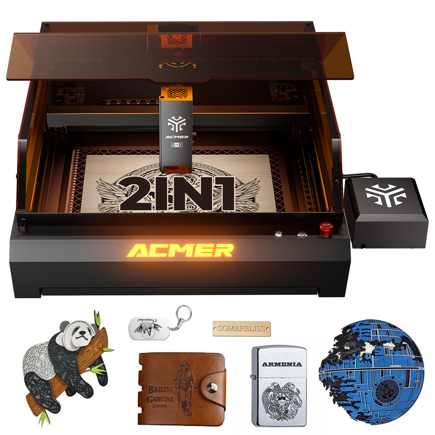 Woodworking Classes - ACMER P3 48000mm/min Class 1 Laser