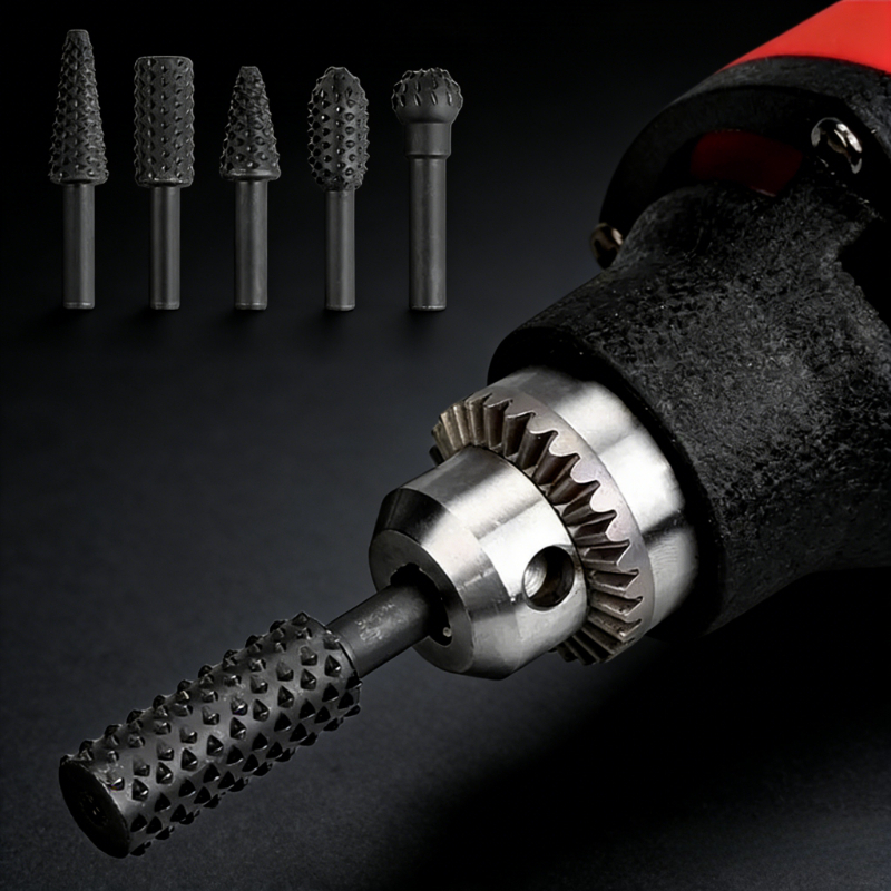 Woodworking Files And Rasps - 5/10Pcs Durable 6mm Shank Rotary Burr