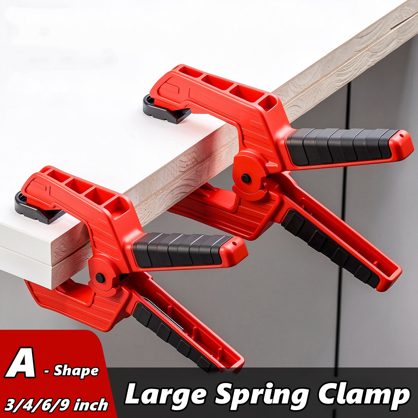 Woodworking Studio - Spring Clamps, Heavy Duty Plastic Extra