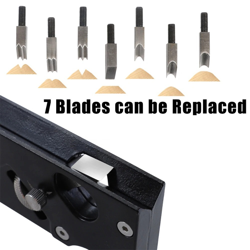 Spoke Shave Round - For Quick Edge Planing Radian Corner