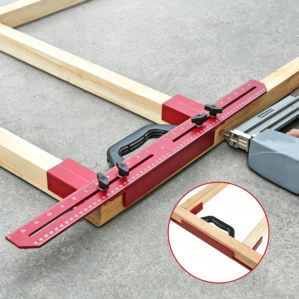 Woodworking Bench Vise - 1Set Framing Tools, Adjustable Framing Stud