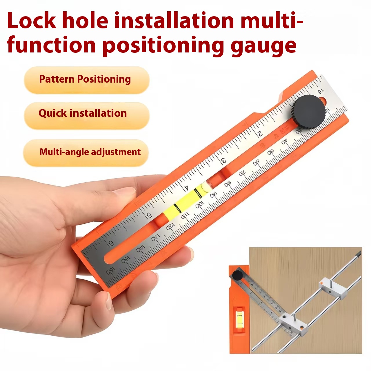 Multi-role Depth Measuring Rul - Woodworking Classes avaliação e preço