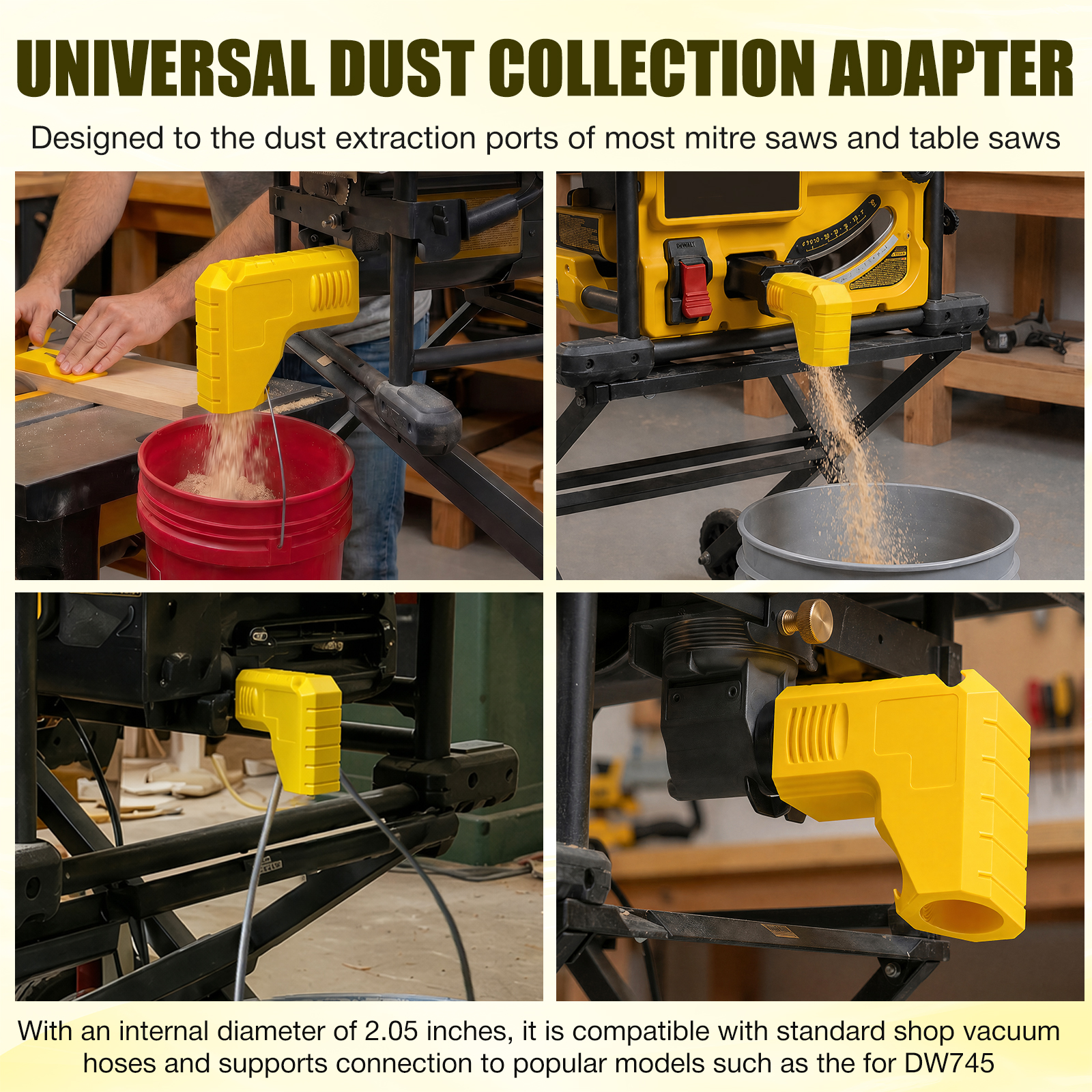 Table Saw Dust Collector 2.05  - Woodworking Studio avaliação e preço