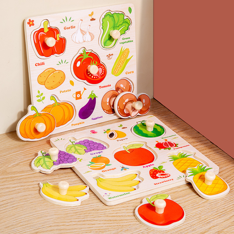 Montessori Wooden Puzzles Toys - Woodworking Jigsaw avaliação e preço
