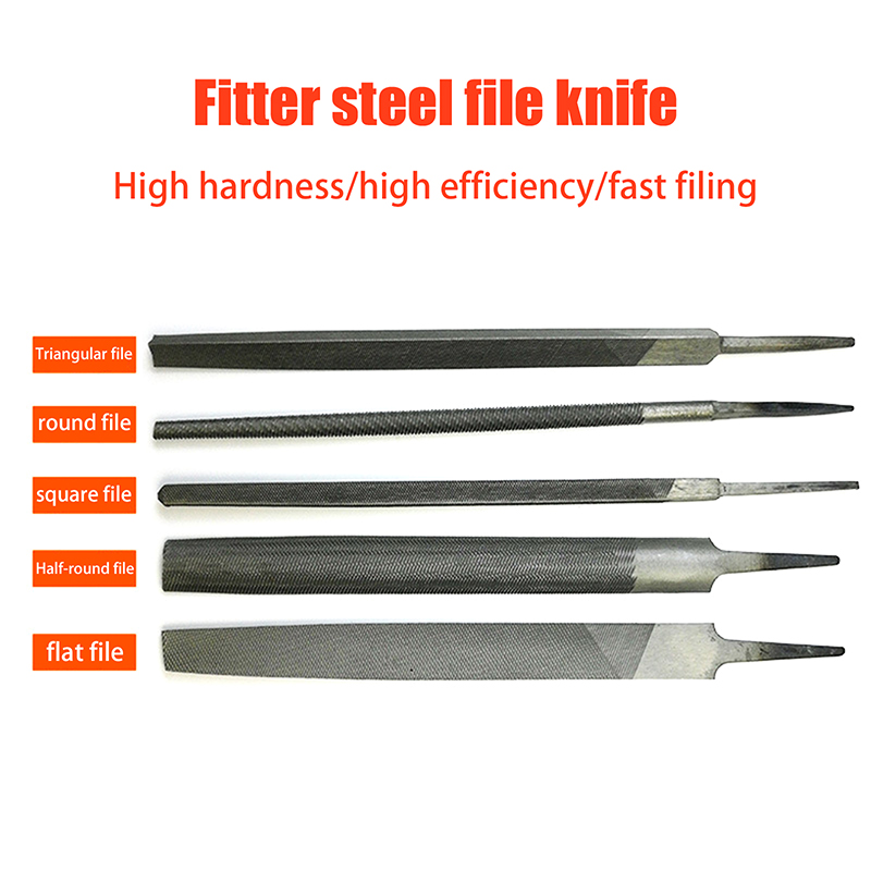 1/5Pcs 6 Inch Steel Files Set  - Woodworking Files And Rasps avaliação e preço