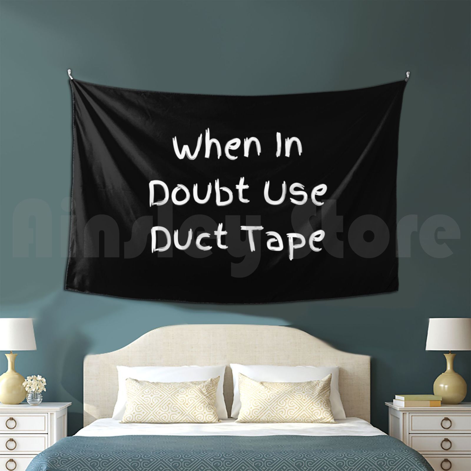 When In Doubt , Use Duct Tape- - Woodworking Quotes avaliação e preço