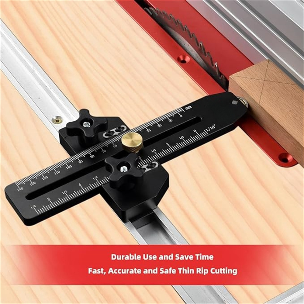Precision Table Saw Thin Rip J - Woodworking Kickback avaliação e preço