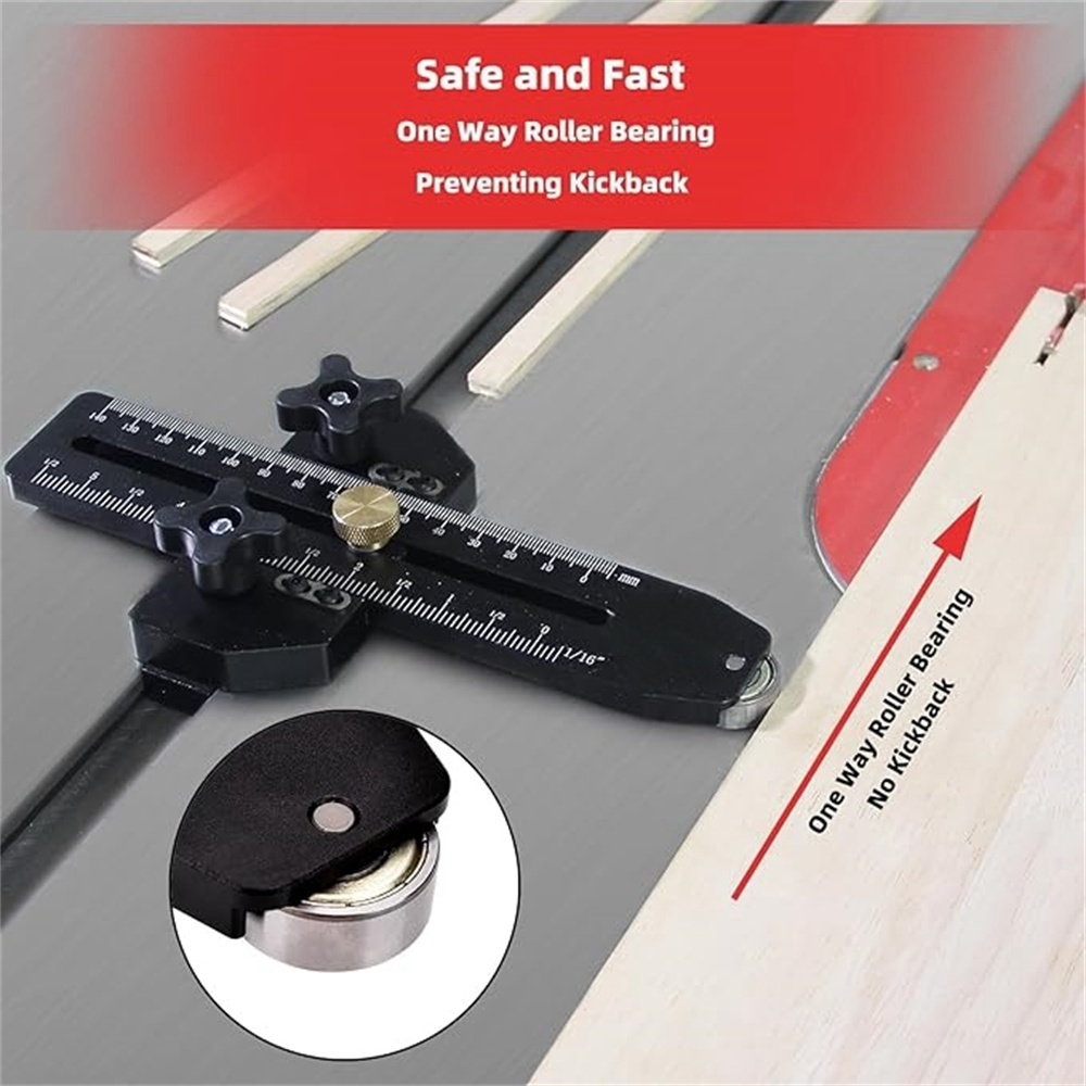 Precision Table Saw Thin Rip J - Woodworking Kickback avaliação e preço