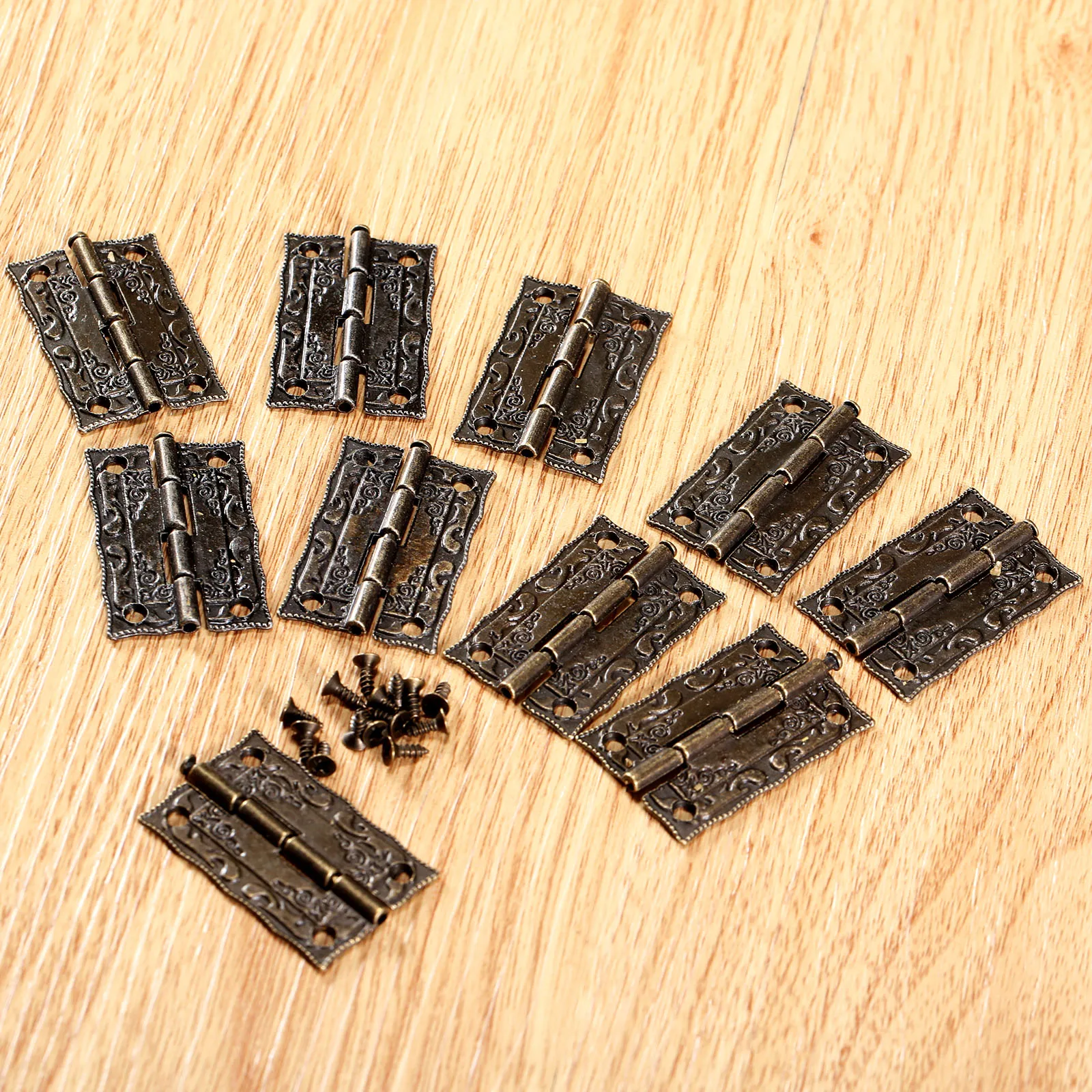10pcs Hinges 36*23mm Iron Anti - Woodworking Quotes avaliação e preço