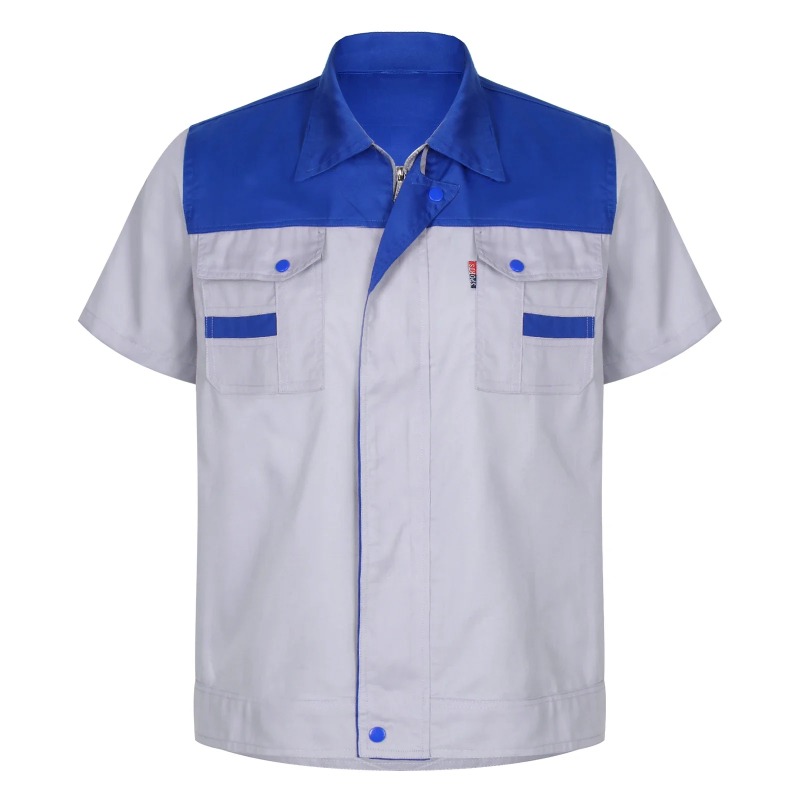 Men Women Short Sleeve Work Co - Woodworking Overalls avaliação e preço