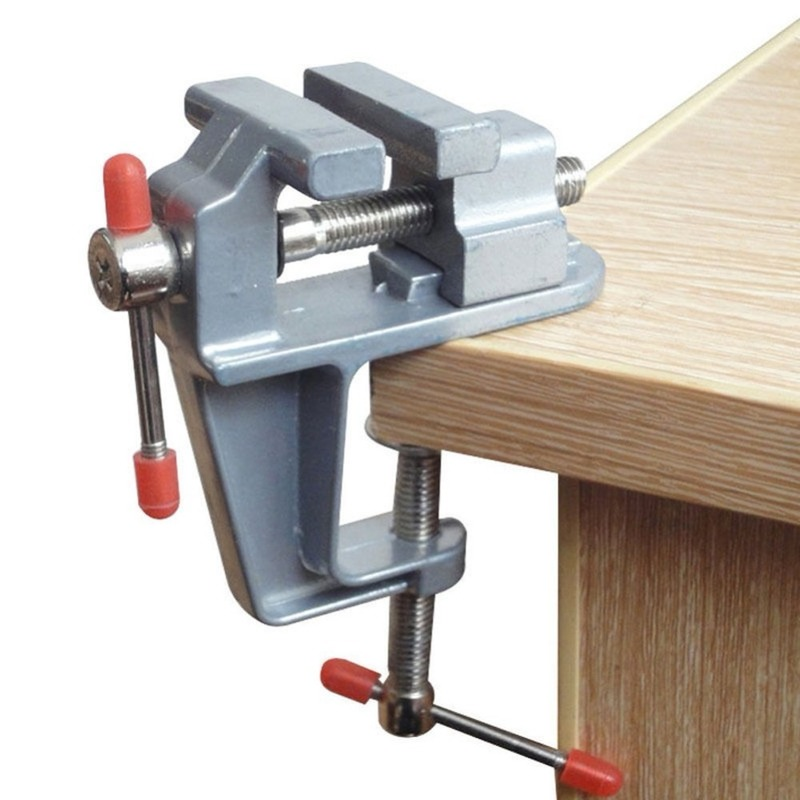 Aluminum Mini Table Clamp Smal - Woodworking Bench Vise avaliação e preço