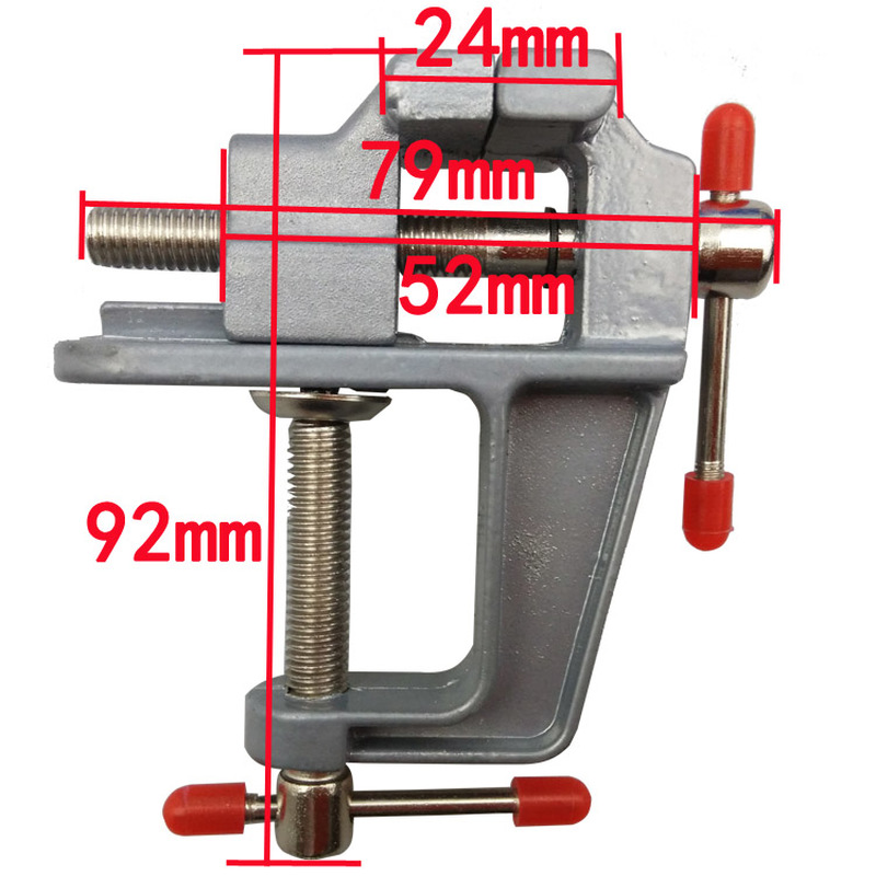 Aluminum Mini Table Clamp Smal - Woodworking Bench Vise avaliação e preço