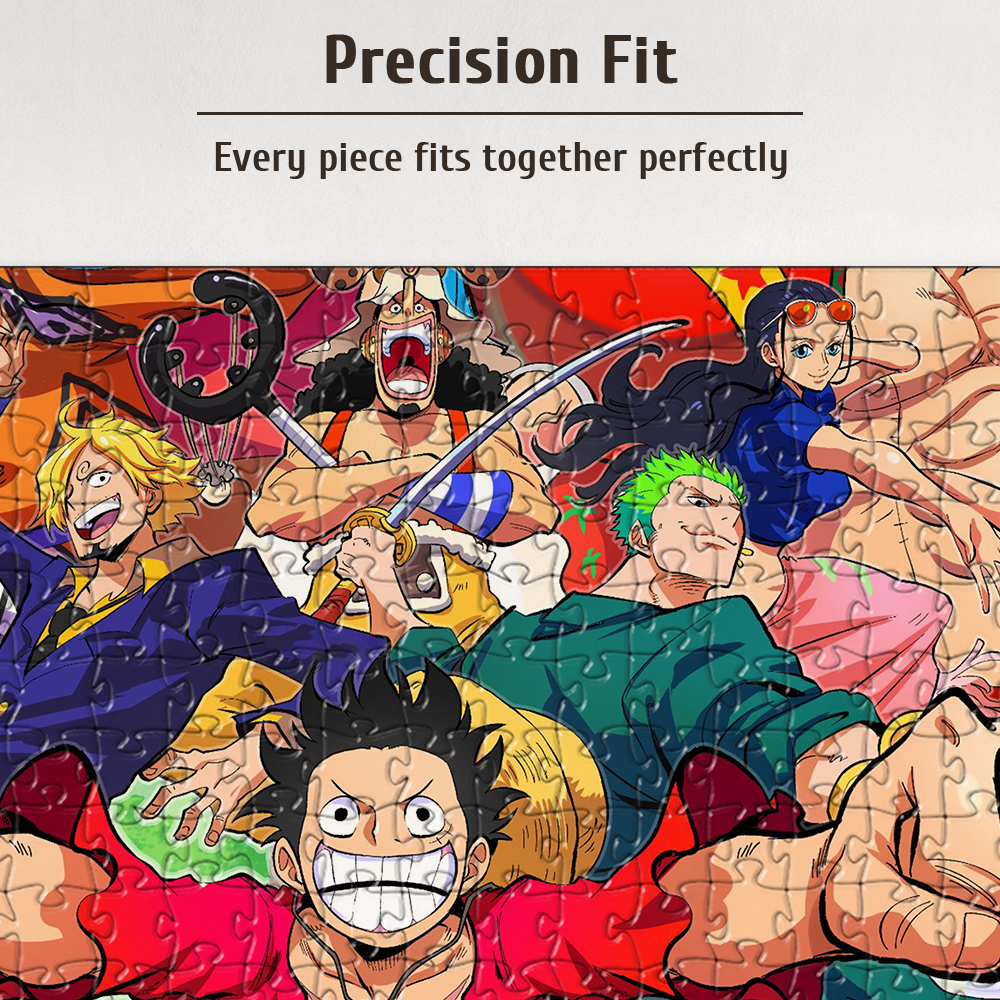 One Piece Luffy Zoro Nami Chop - Woodworking Jigsaw avaliação e preço