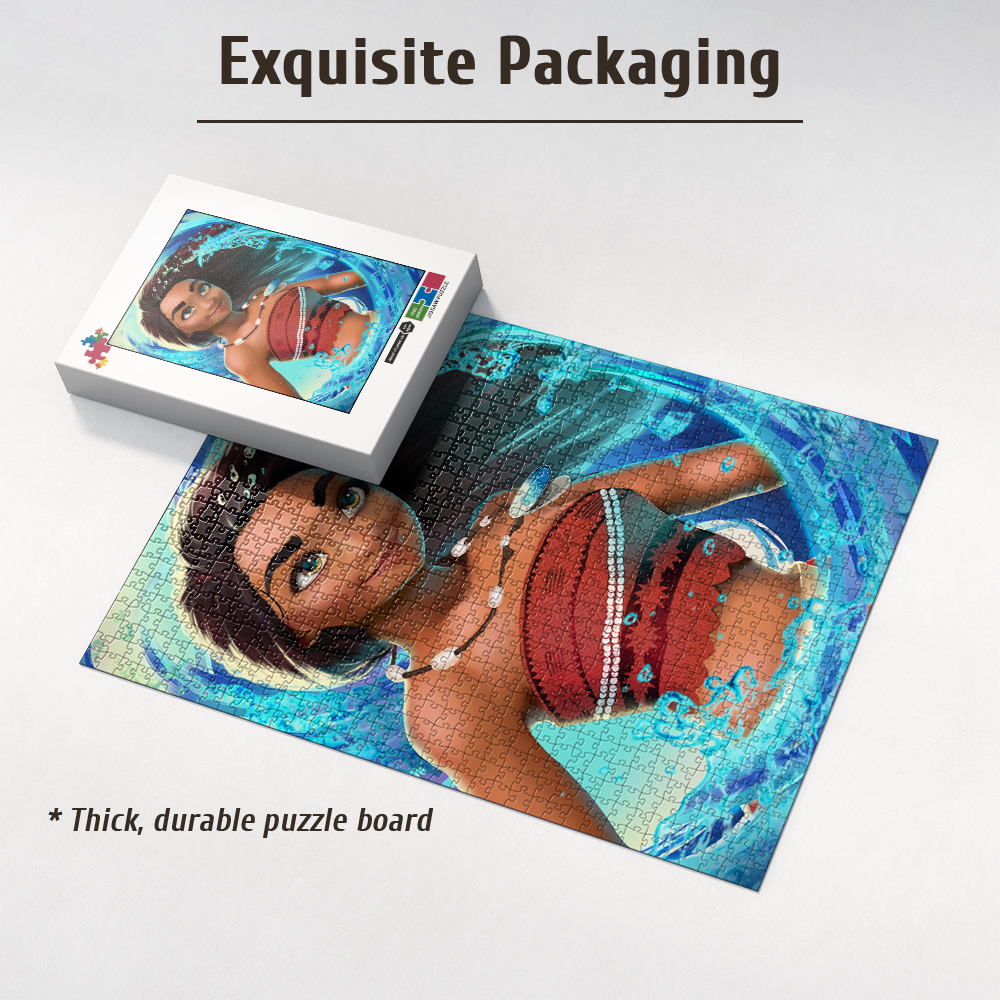 Moana Jigsaw Puzzle 108/200/30 - Woodworking Jigsaw avaliação e preço