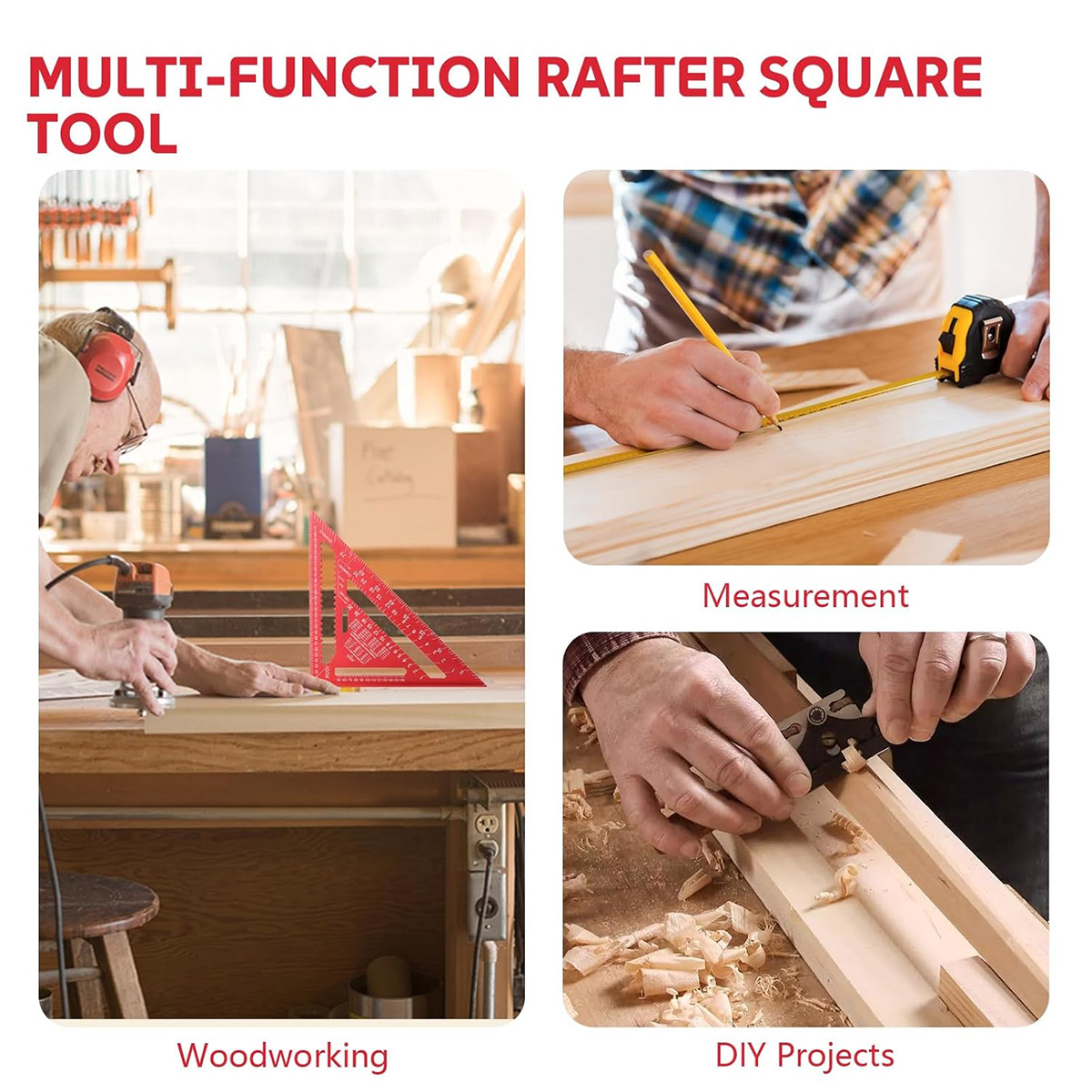 Aluminum Alloy Speed Square Hi - Woodworking Studio avaliação e preço