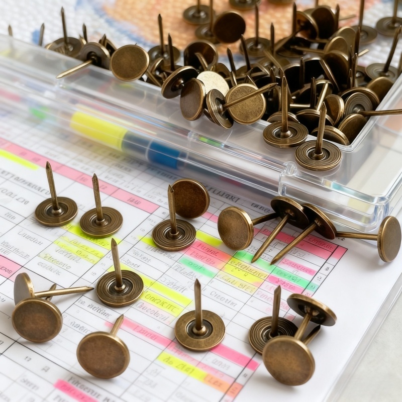 Smooth bronze nails for furnit - Woodworking Projects Art avaliação e preço