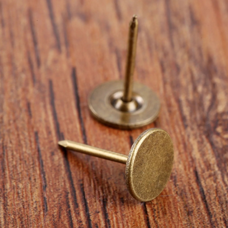 Smooth bronze nails for furnit - Woodworking Projects Art avaliação e preço