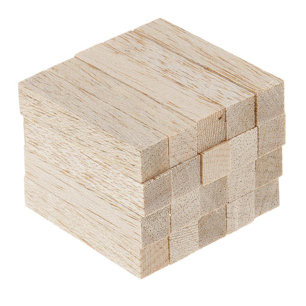 Balsa Wood Shapes DIY Craft Bl - Woodworking Projects Art avaliação e preço