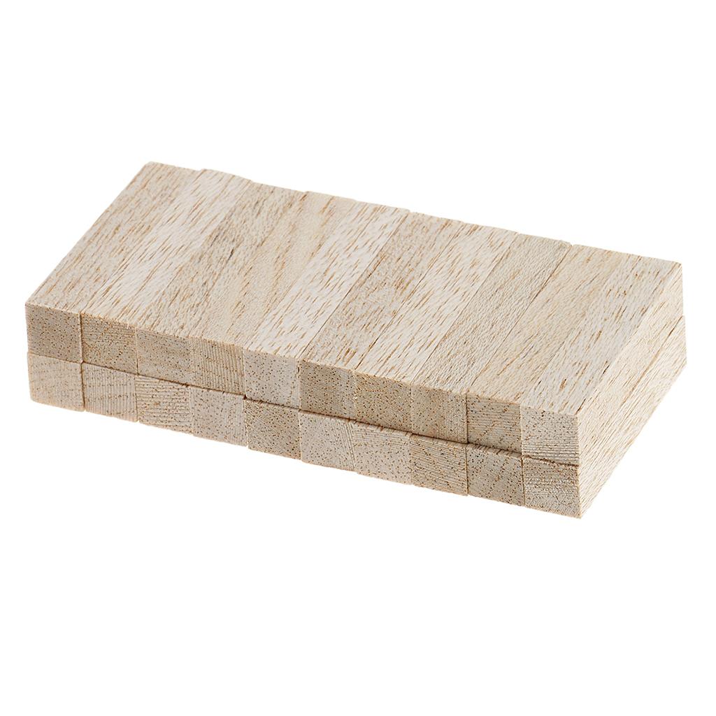 Balsa Wood Shapes DIY Craft Bl - Woodworking Projects Art avaliação e preço