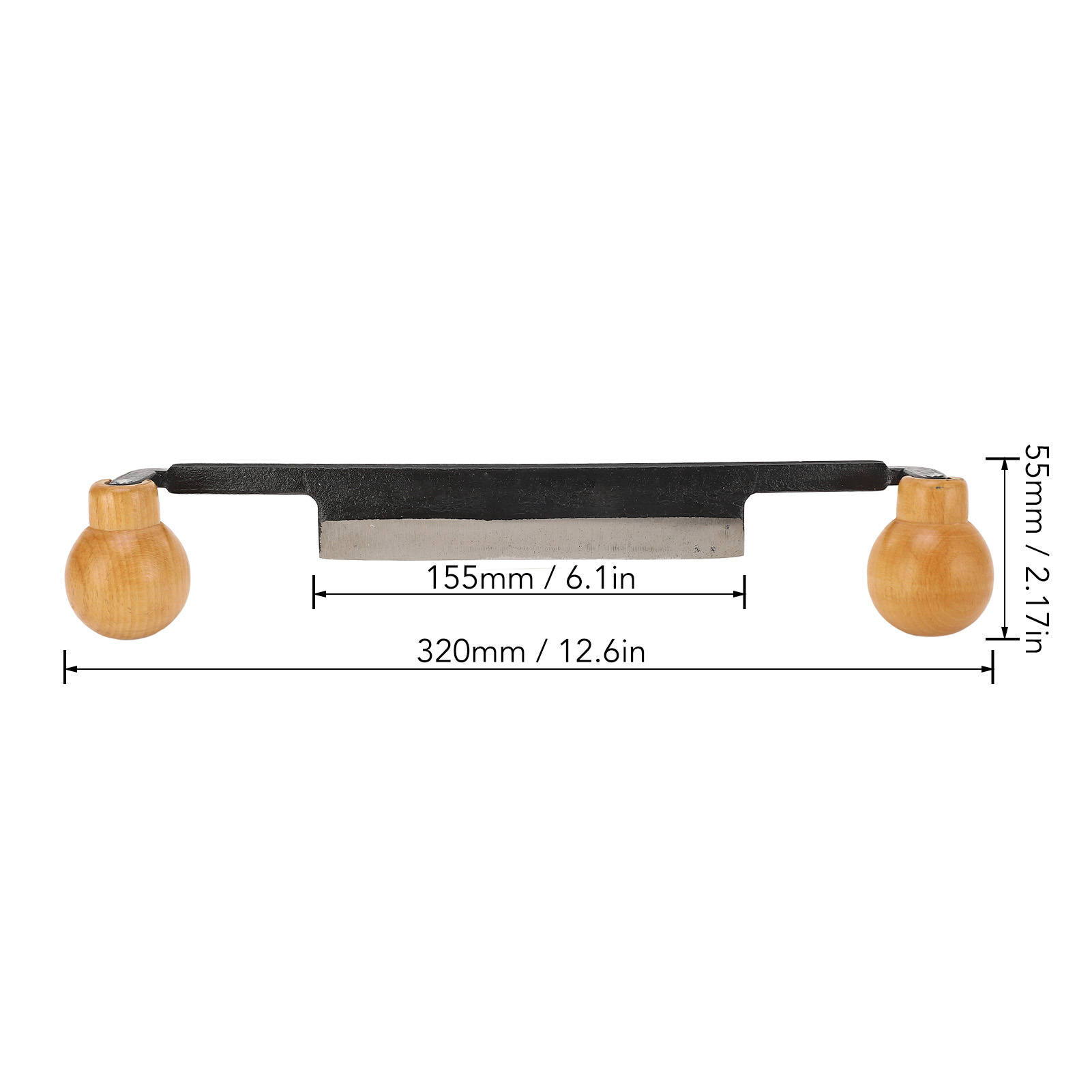 Straight Draw Knife Double Ant - Spoke Shave Round avaliação e preço