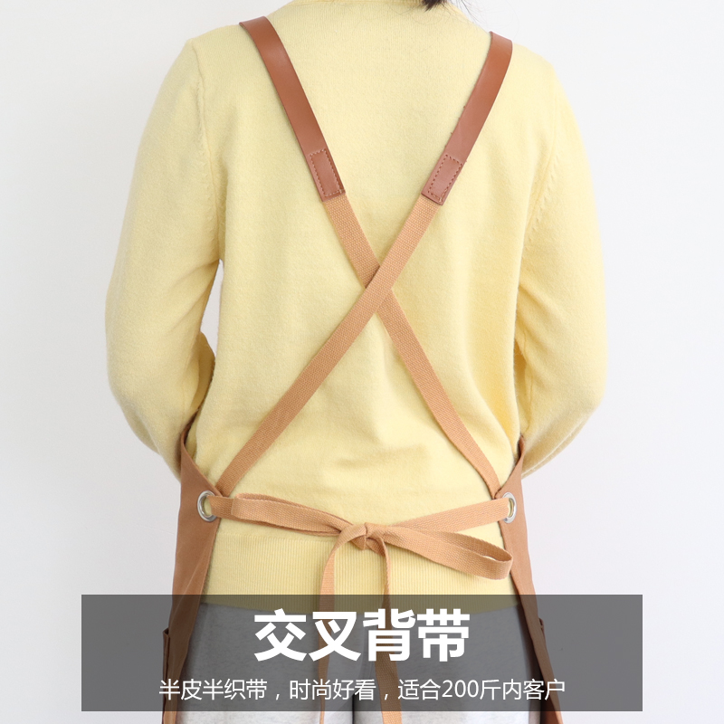 Durable Thickened Canvas Apron - Woodworking Overalls avaliação e preço