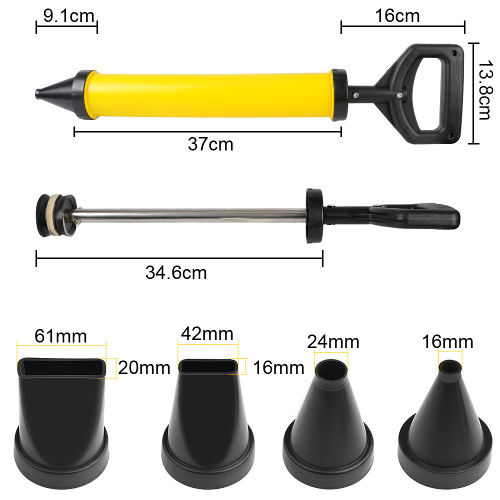 Grouting Gun Grouting Mortar S - Woodworking Jointer avaliação e preço