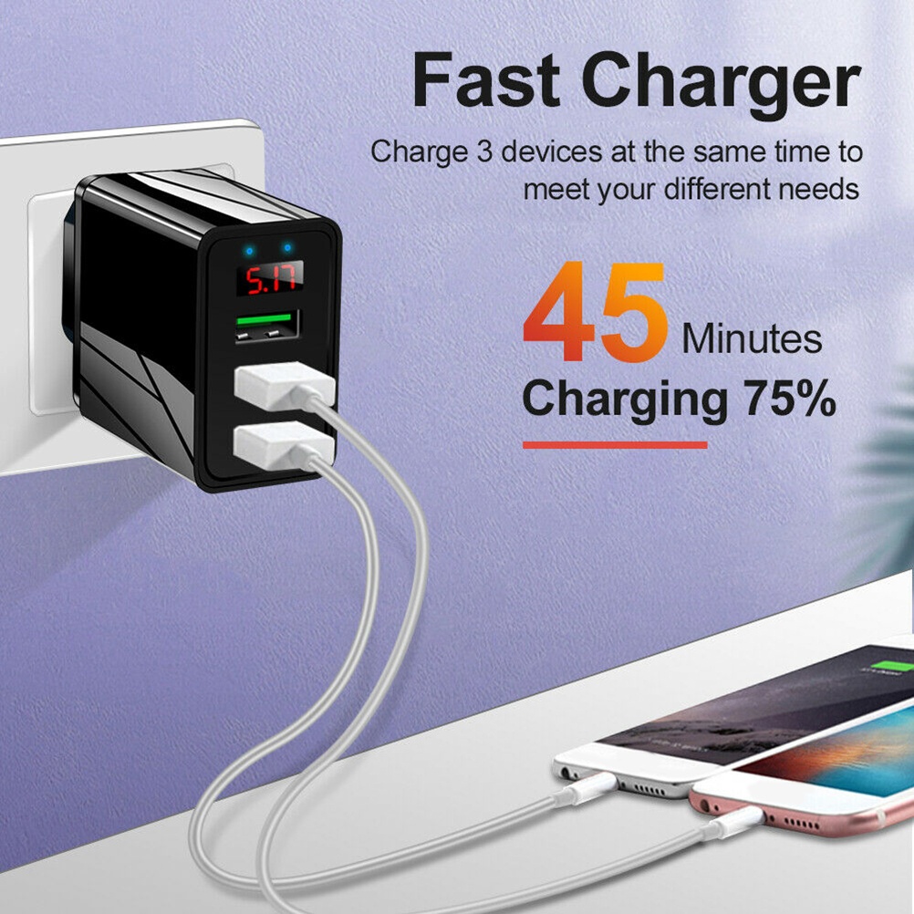 QC 3.0 Fast Quick Charger with - Woodworking Qc avaliação e preço