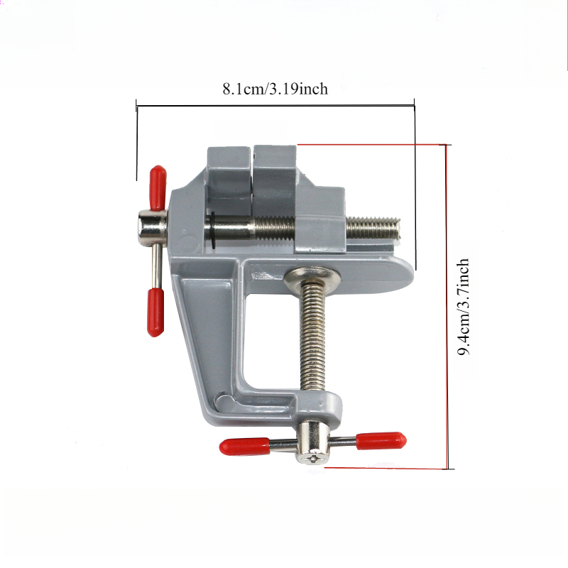 1pc Mini Workbench Vise with 3 - Woodworking Bench Vise avaliação e preço
