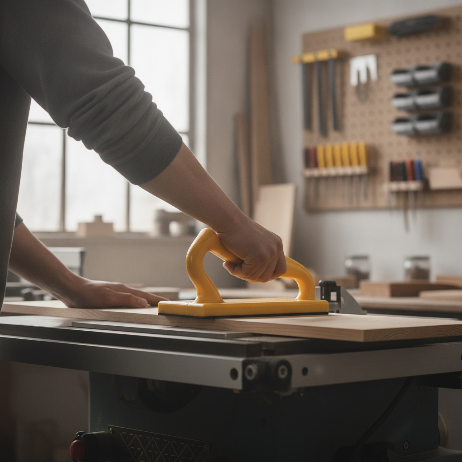 Push Block with Anti-Slip Bott - Woodworking Jointer avaliação e preço