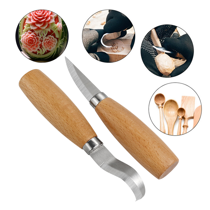 Stainless Iron Carving Knife B - Woodworking Studio avaliação e preço