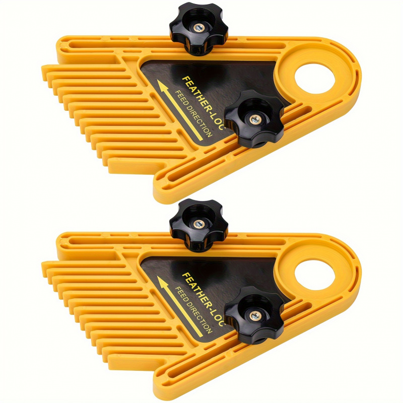 ‌2Pcs ABS Featherboards for Ta - Woodworking Kickback avaliação e preço