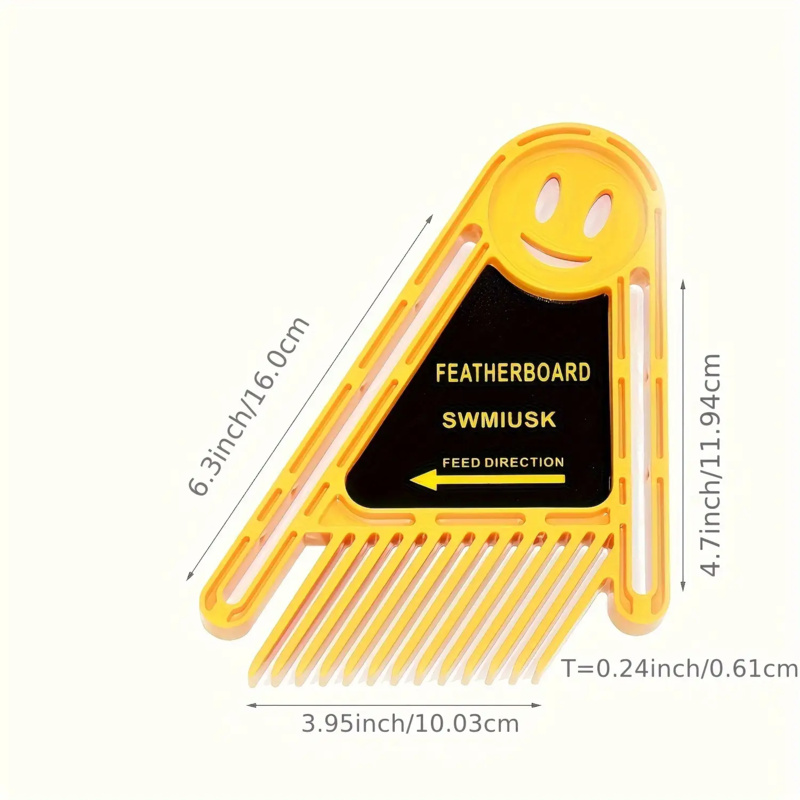 ‌2Pcs ABS Featherboards for Ta - Woodworking Kickback avaliação e preço