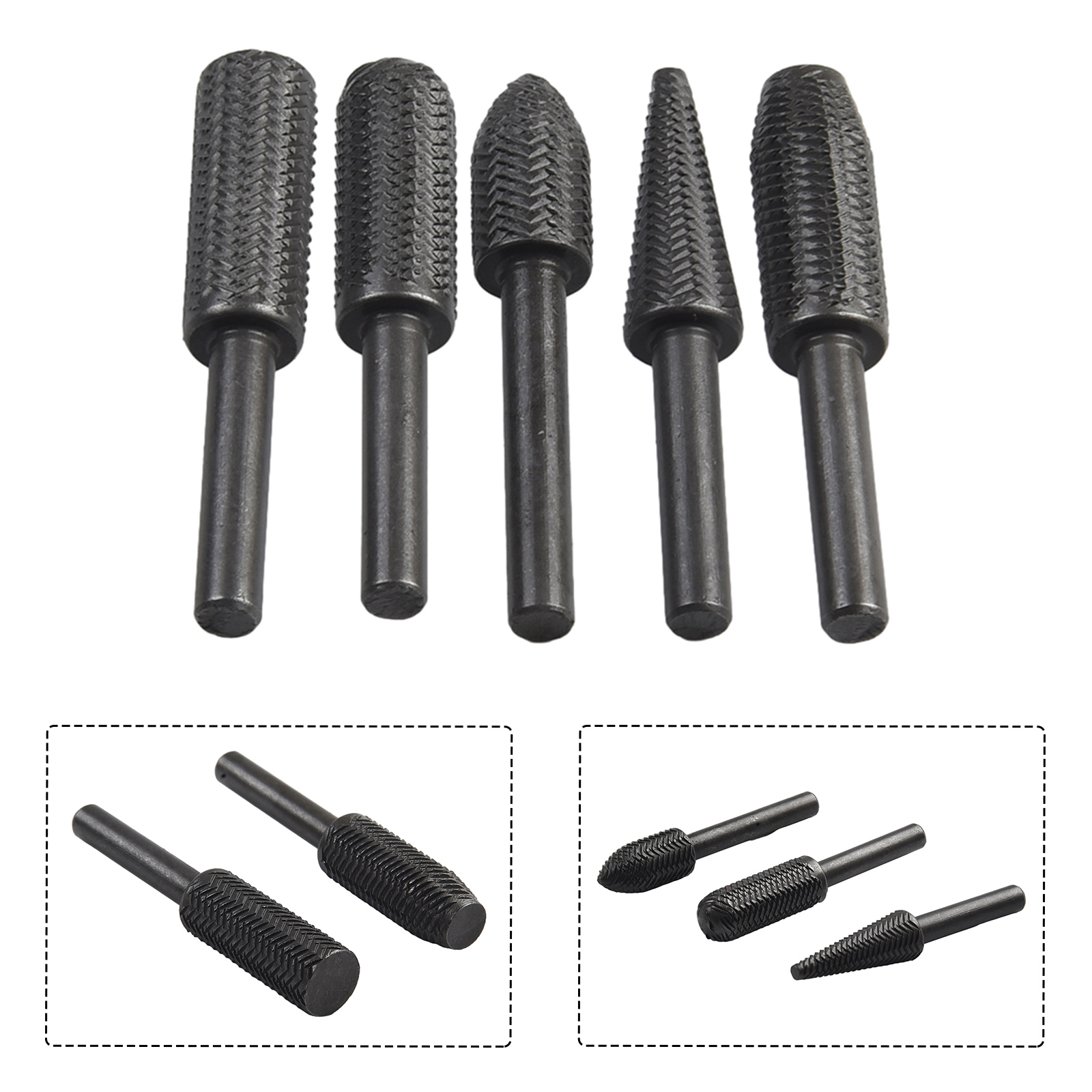 5Pcs Double Cut Rotary Rasp Fi - Woodworking Files And Rasps avaliação e preço