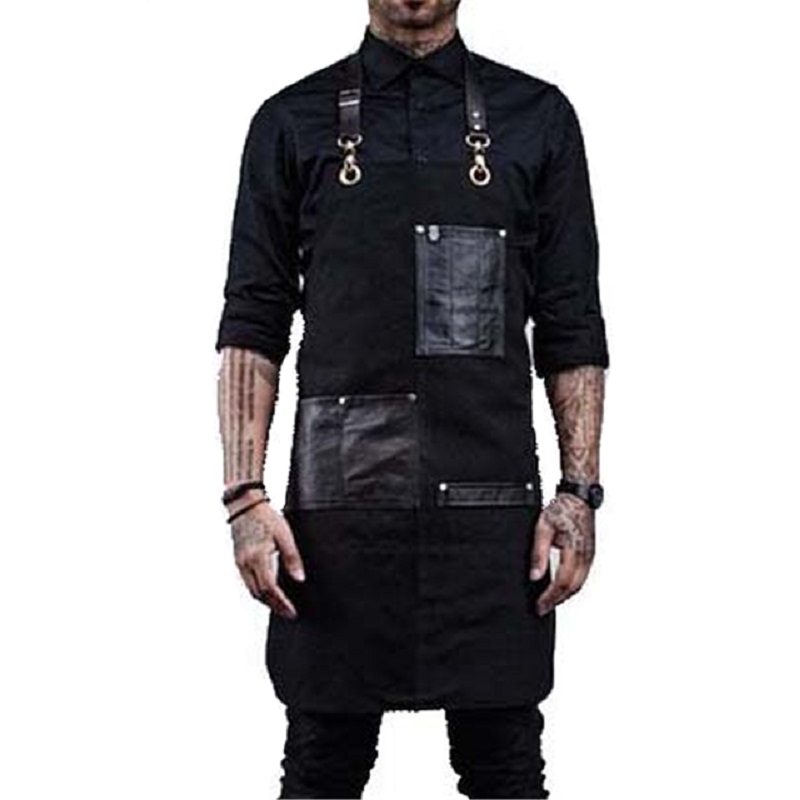 Custom Logo Black Canvas Multi - Woodworking Overalls avaliação e preço