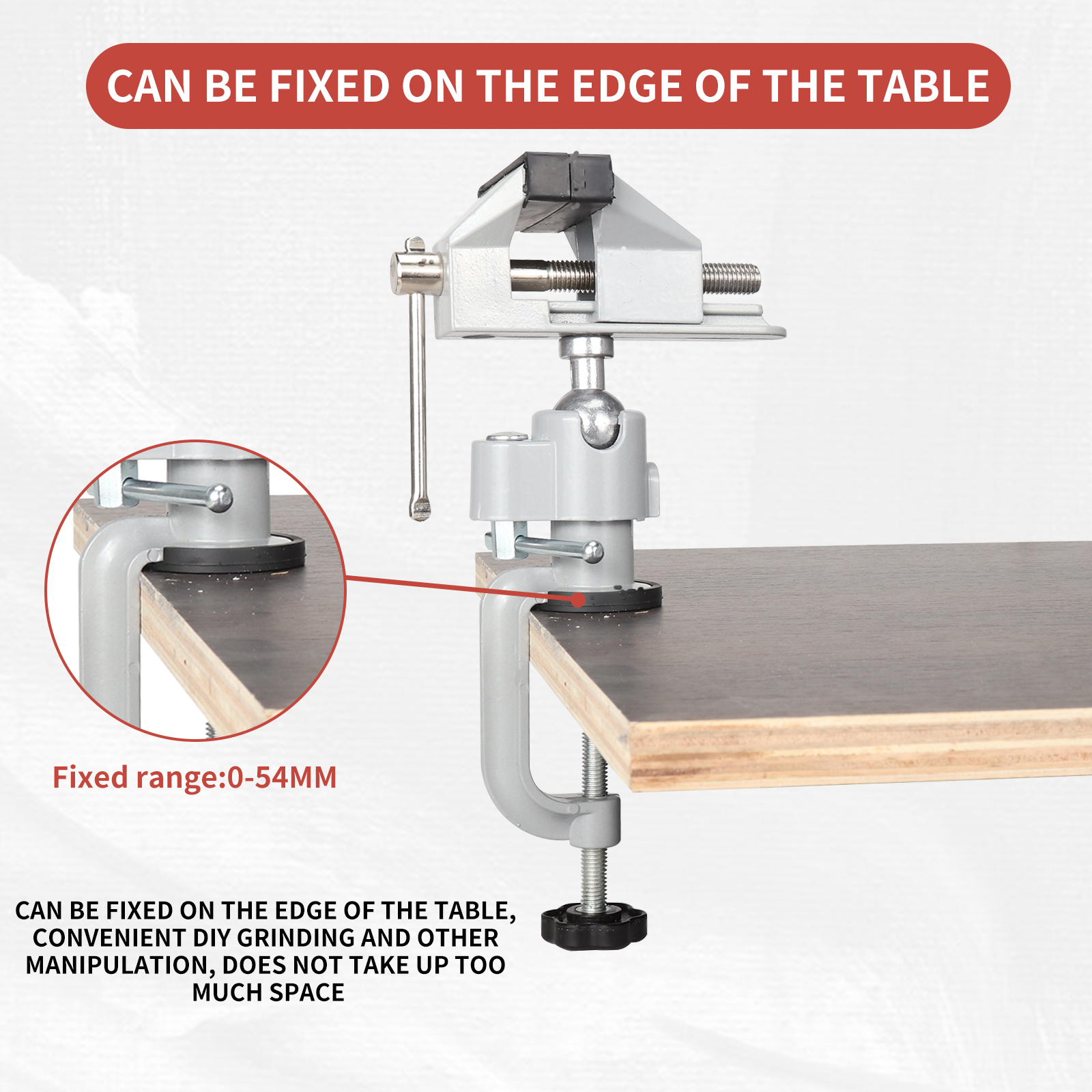 SI FANG 360 Degree Rotatable T - Woodworking Bench Vise avaliação e preço
