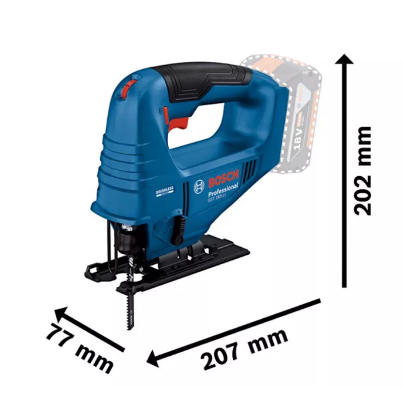 Bosch GST 183-LI Professional  - Woodworking Jigsaw avaliação e preço