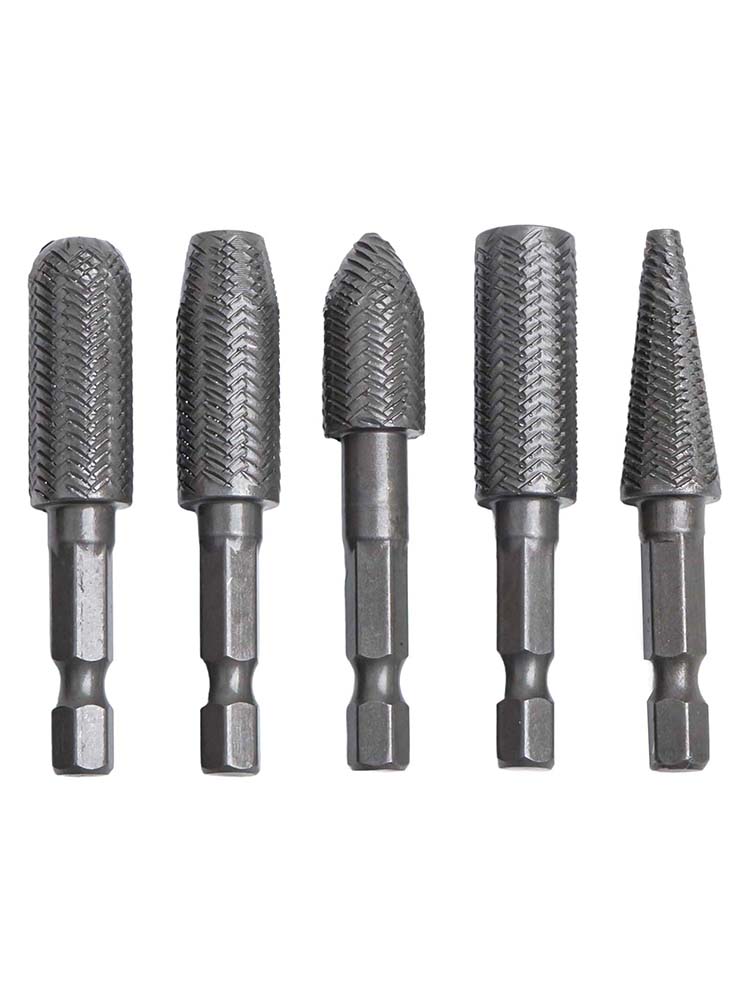 5Pcs Rotary Rasp 1/4inch Hex S - Woodworking Files And Rasps avaliação e preço
