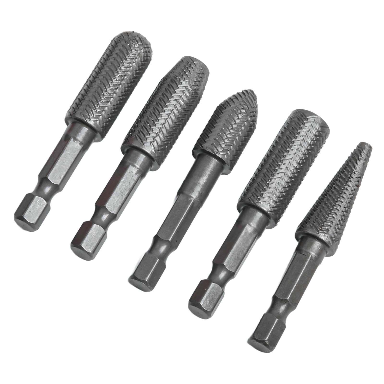 5Pcs Rotary Rasp 1/4inch Hex S - Woodworking Files And Rasps avaliação e preço