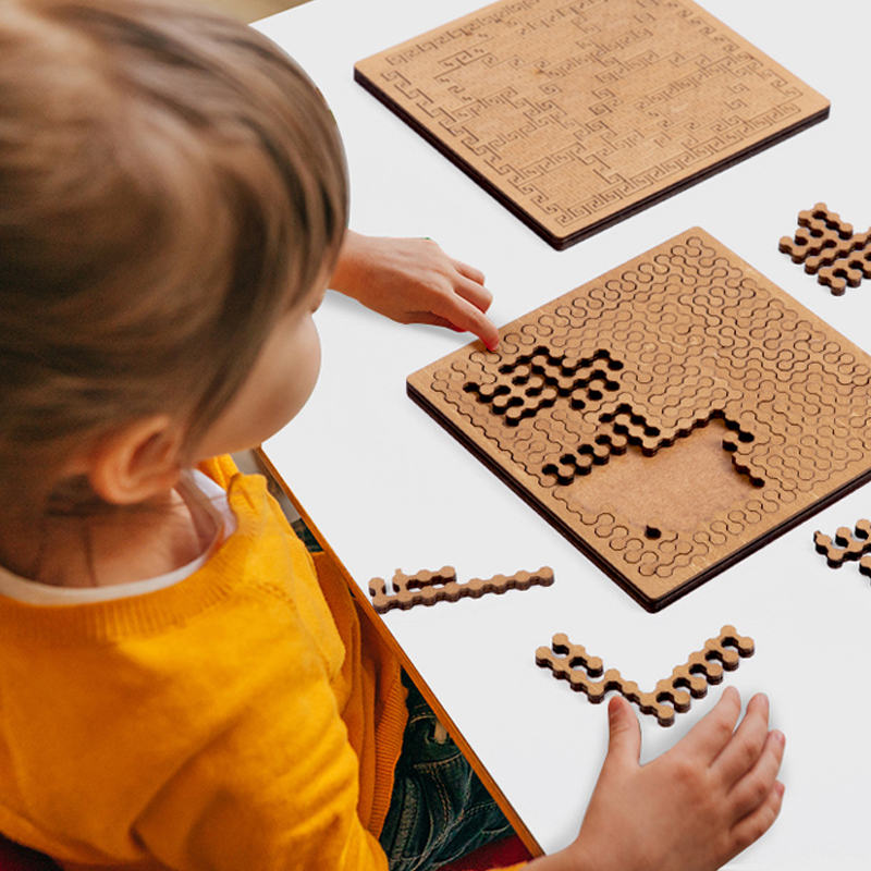 Impossible Wooden Puzzle IQ Pu - Woodworking Jigsaw avaliação e preço