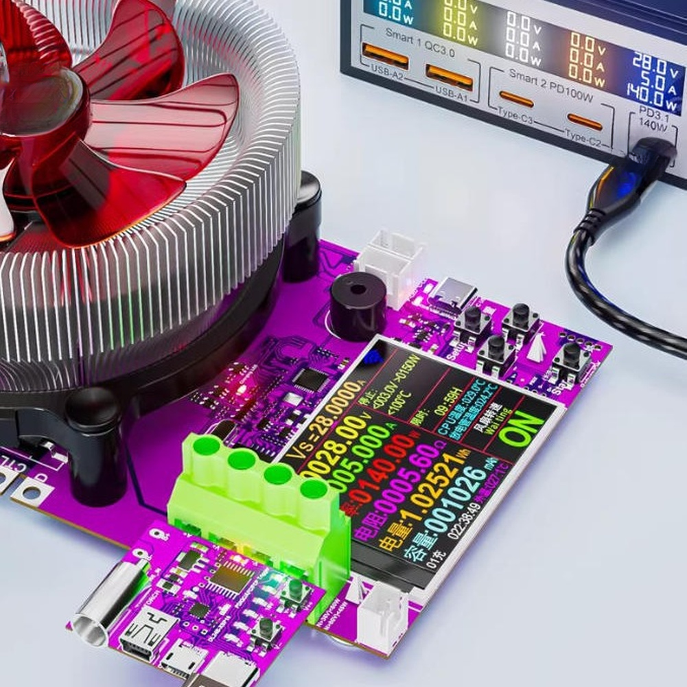 Type C PD3.1 Fast Charging Tes - Woodworking Qc avaliação e preço