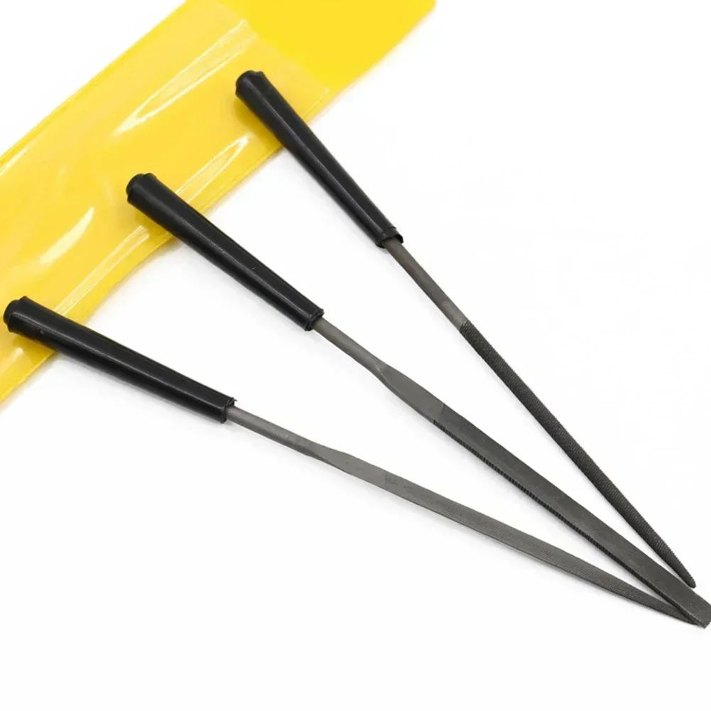 3pcs Needle Files Set Small St - Woodworking Files And Rasps avaliação e preço
