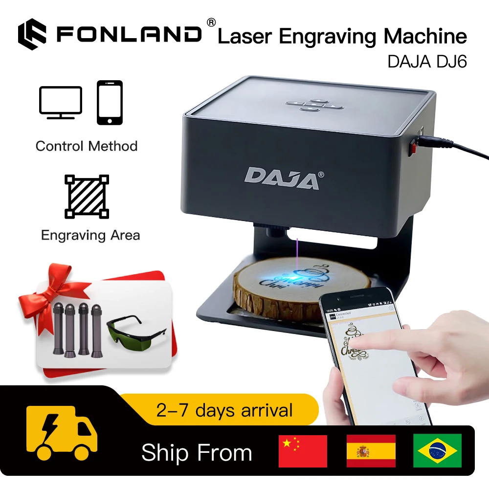 DAJA Laser Engraver CNC DIY DJ - Woodworking Classes avaliação e preço