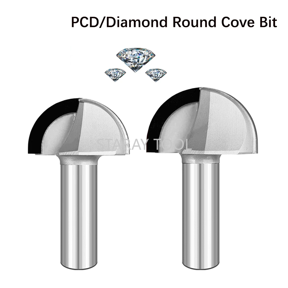 Diamond Round Bottom Bit PCD R - Woodworking Quotes avaliação e preço