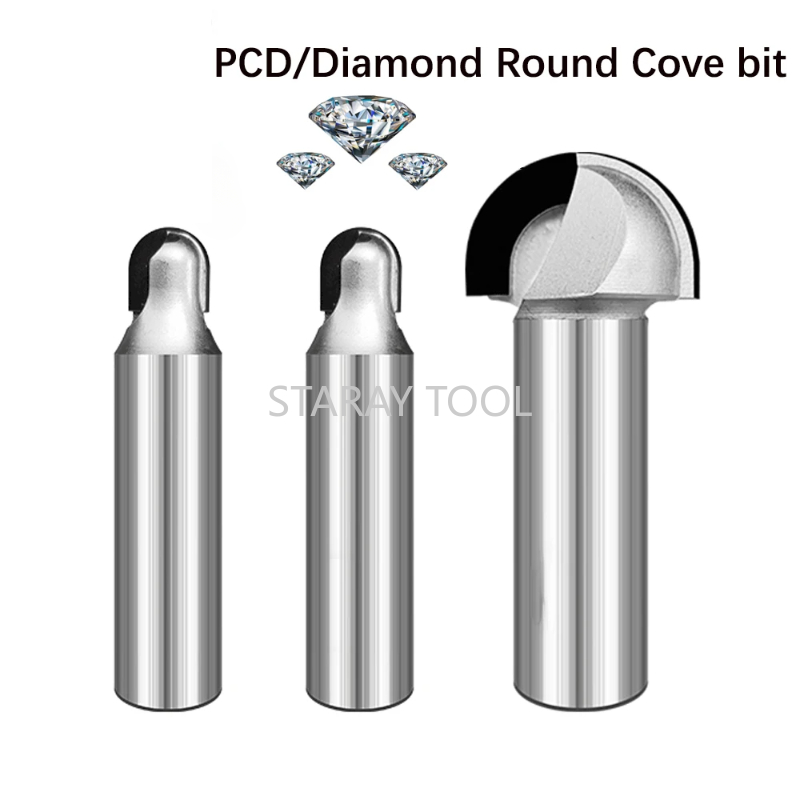 Diamond Round Bottom Bit PCD R - Woodworking Quotes avaliação e preço