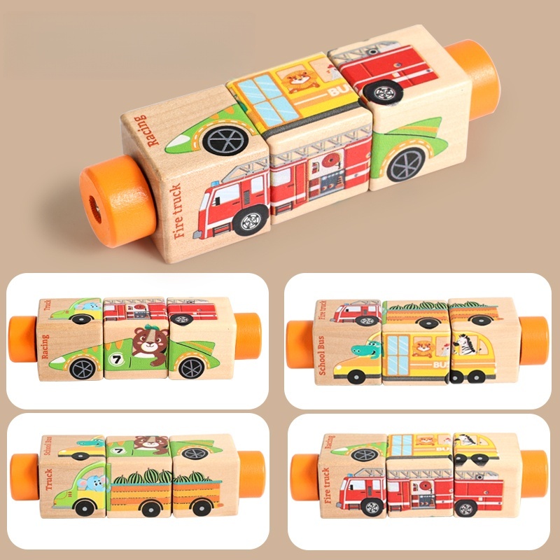 Baby Wooden Rotating Jigsaw Pu - Woodworking Jigsaw avaliação e preço