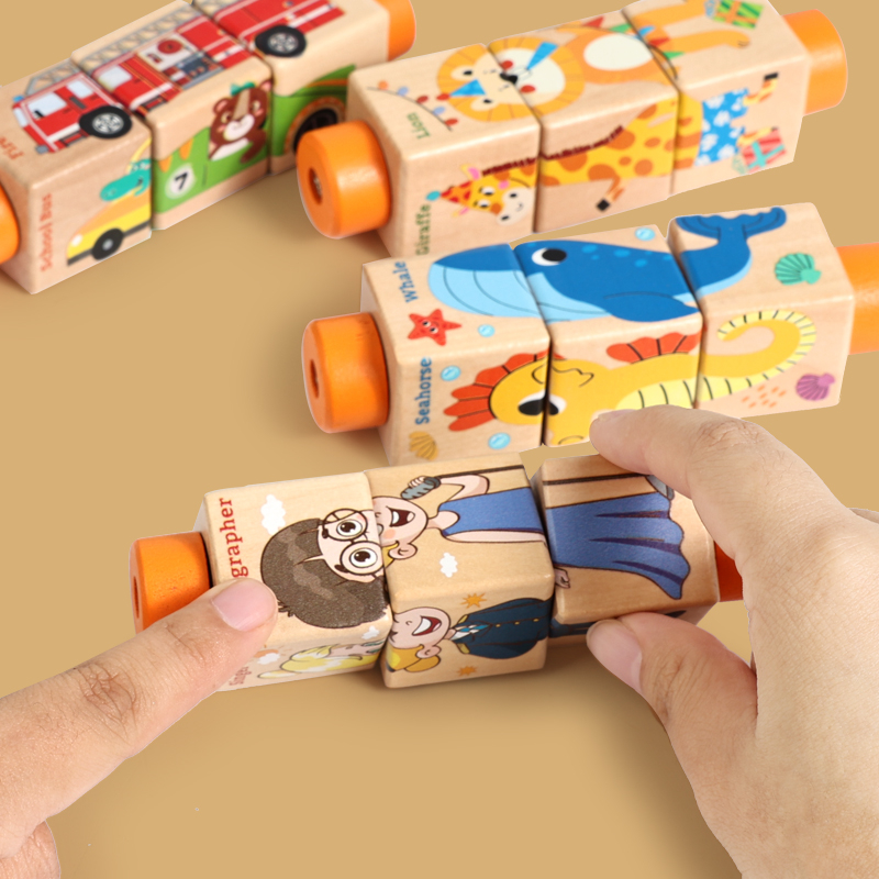 Baby Wooden Rotating Jigsaw Pu - Woodworking Jigsaw avaliação e preço