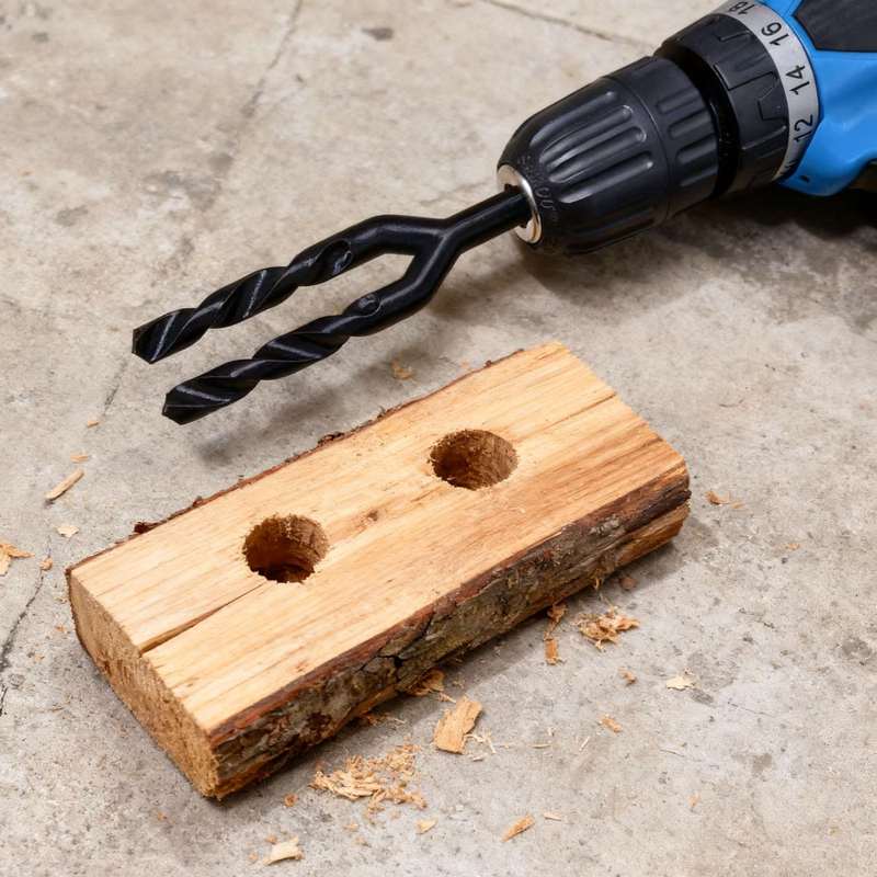 Novelty Double Twist Drill Bit - Woodworking Jokes avaliação e preço
