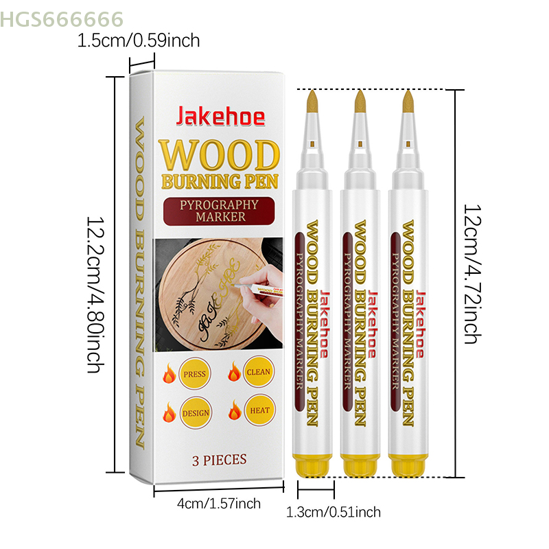 3pcs/Set Scorching Pens for Wo - Woodworking Projects Art avaliação e preço
