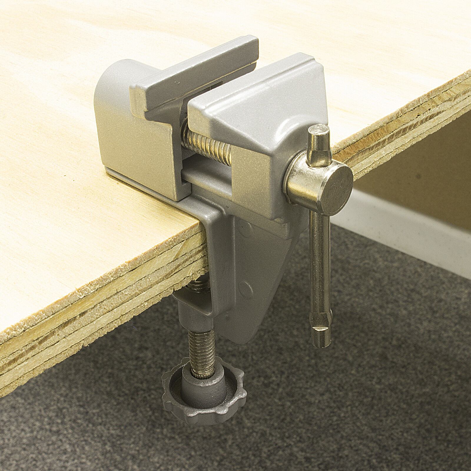 Mini Table Bench Vise Home Wor - Woodworking Bench Vise avaliação e preço