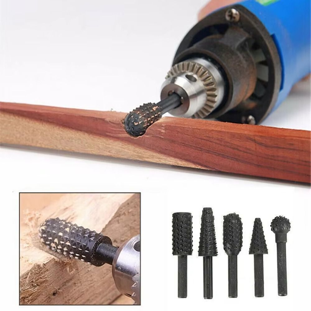 5/10Pcs Durable 6mm Shank Rota - Woodworking Files And Rasps avaliação e preço